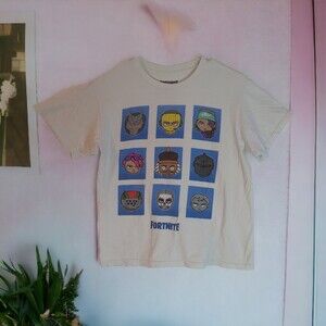 Fortnite Mad Engine Character T-Shirt Boys Medium